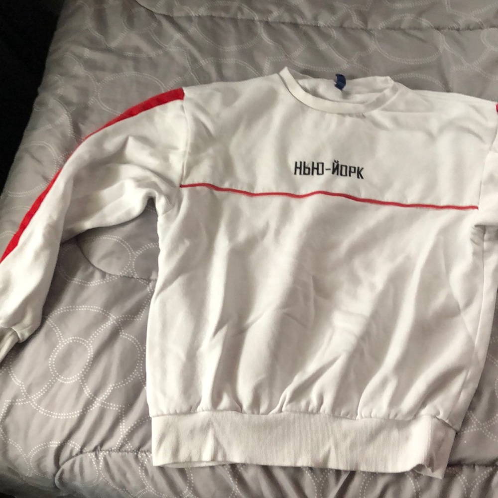 White Forever 21 Sweater
